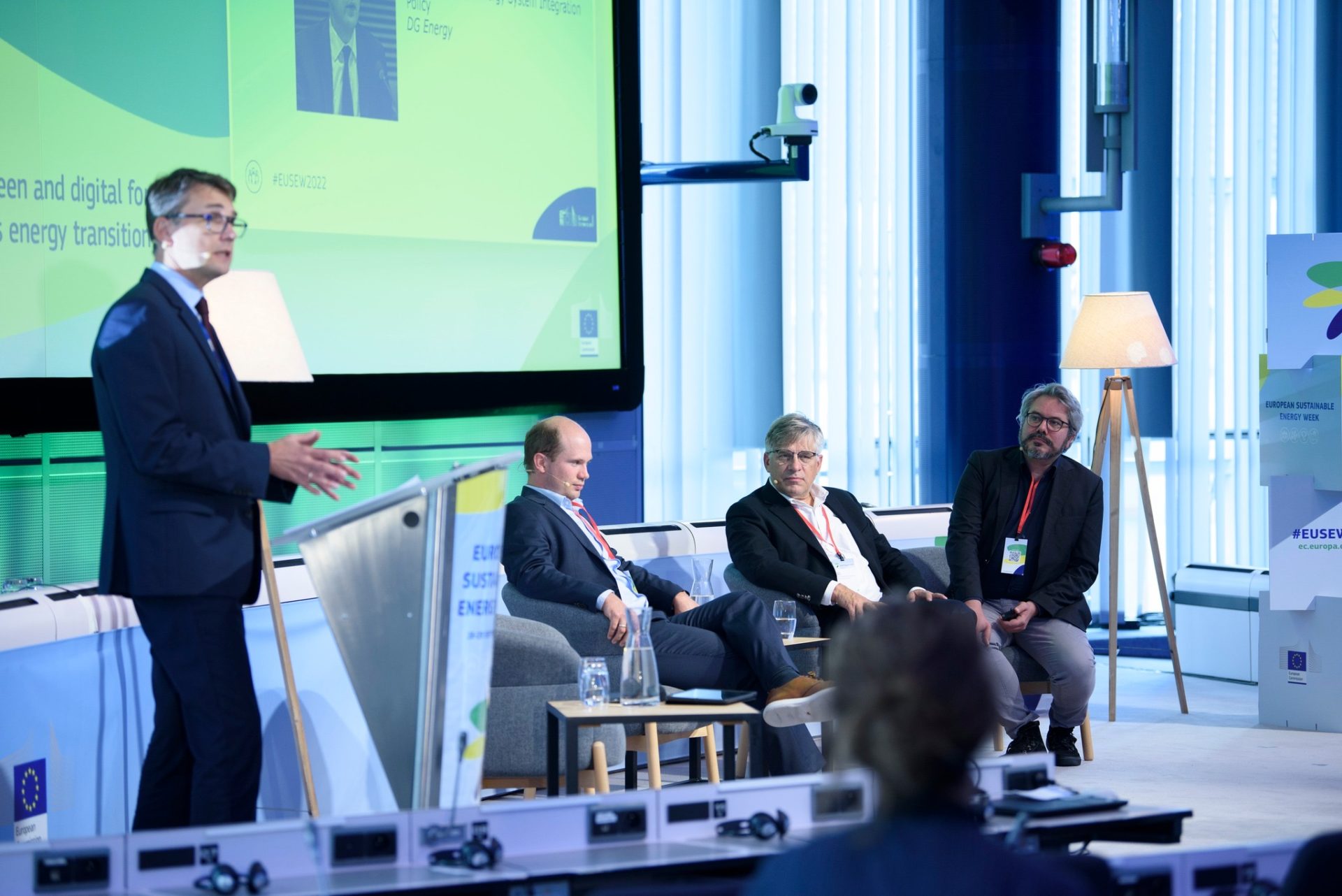 The European Commission reaffirms its commitment to flow batteries at EUSEW 2022