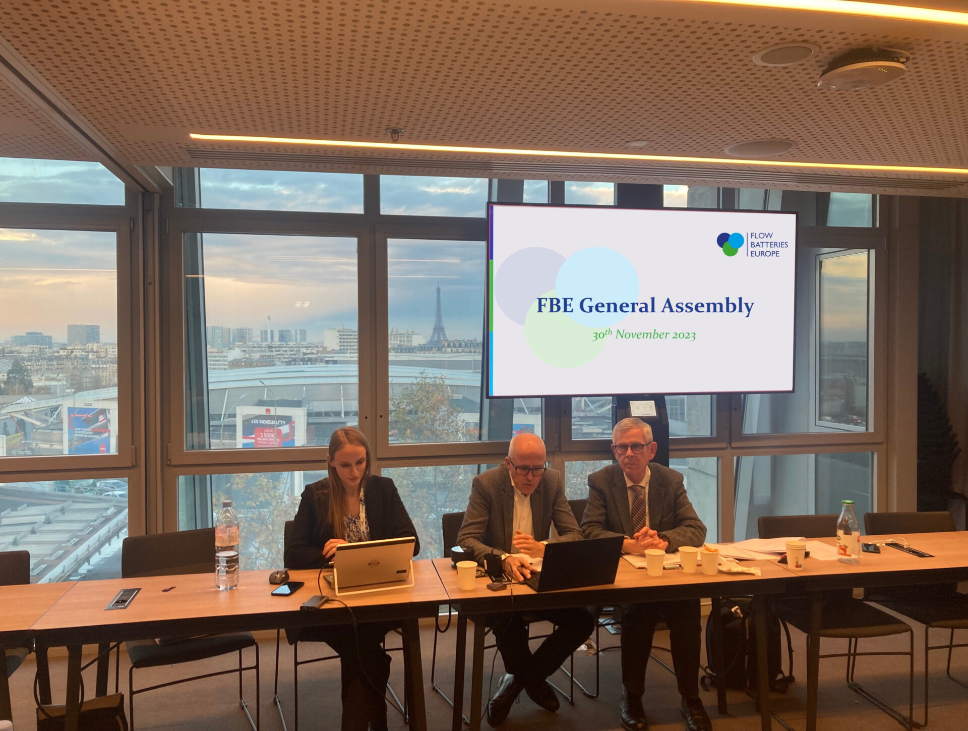 Flow battery stakeholders meet in Paris for FBE’s seventh General Assembly