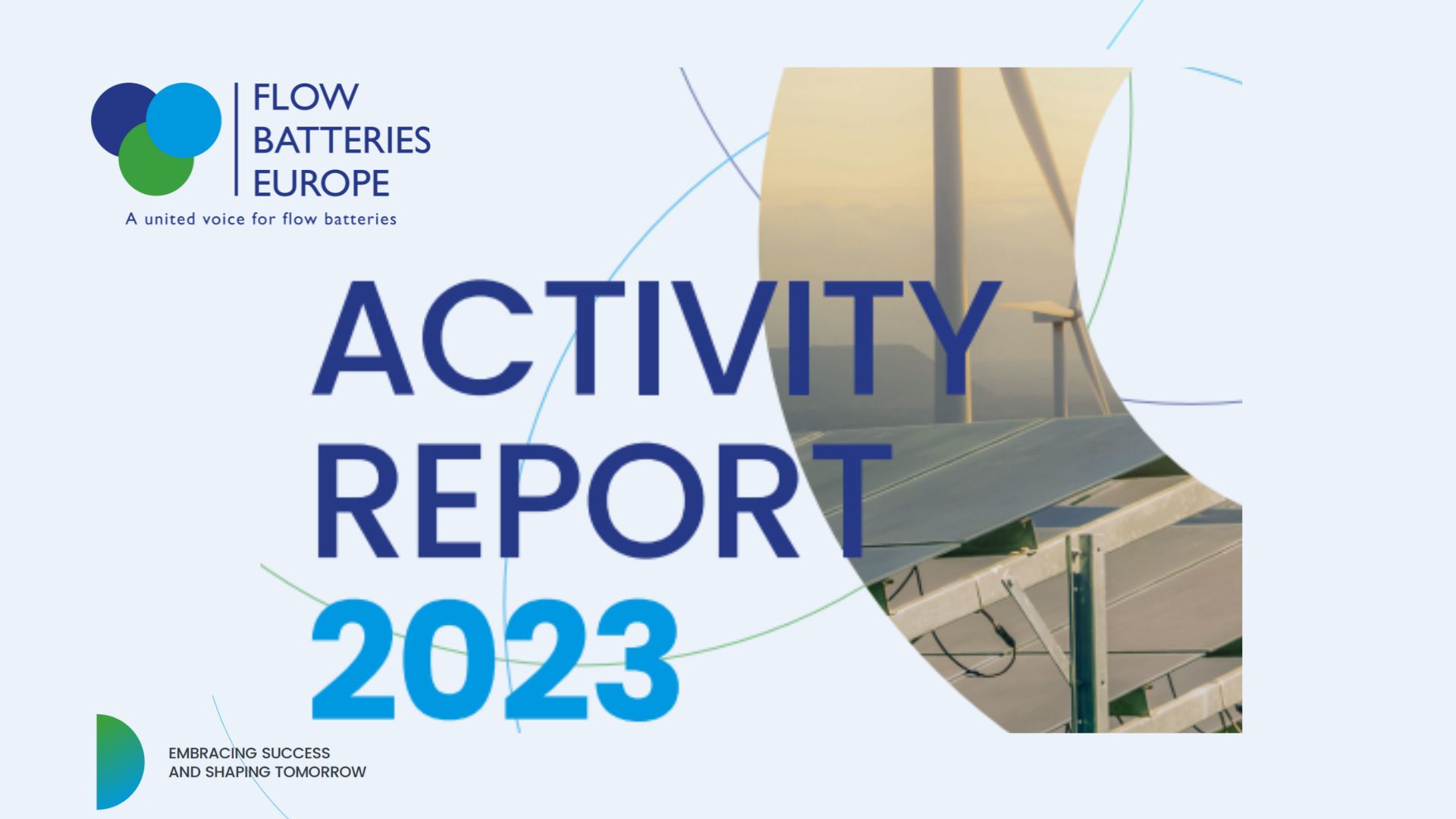 Flow Batteries Europe: Activity Report 2023