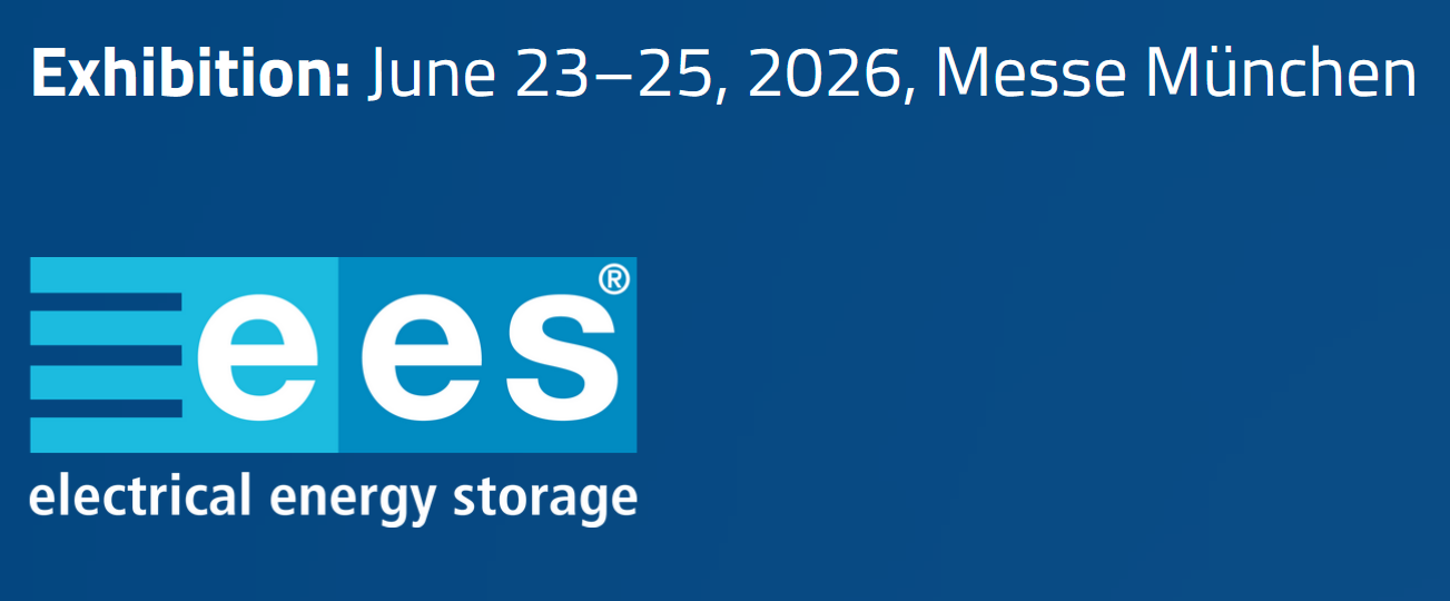 ees Europe, 23 – 25 June 2026, Messe München