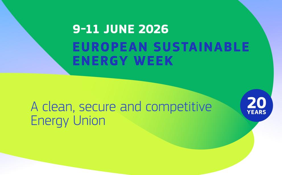 European Sustainable Energy Week, 9 – 11 June 2026, Brussels