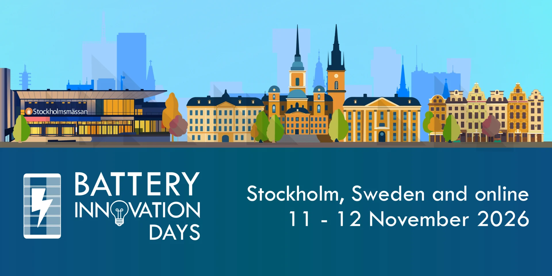 Battery Innovation Days, 11 – 12 November 2026, Stockholm